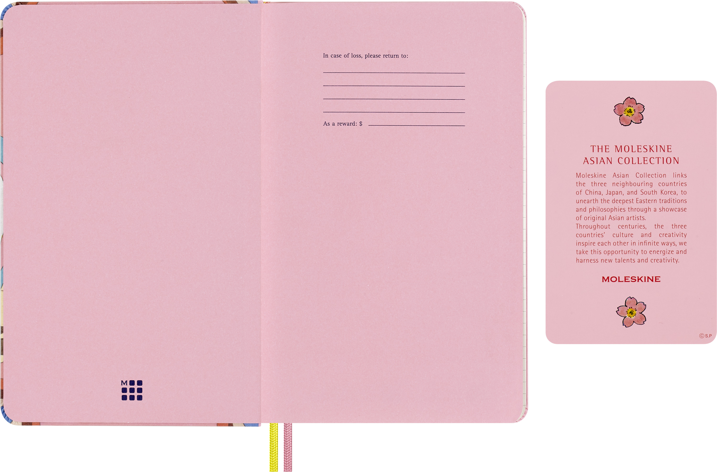 Agenda - Moleskine 12 Mounth Diary by Momoko Sakura Undated Planner Large | Moleskine