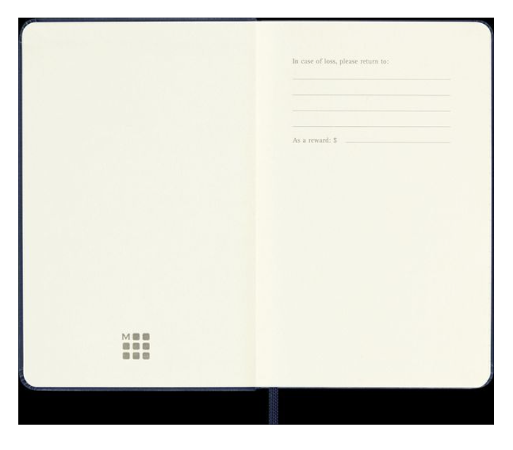 Agenda 2025 - Moleskine 12 Months Weekly Planner - Pocket Sapphire | Moleskine - 1 | YEO