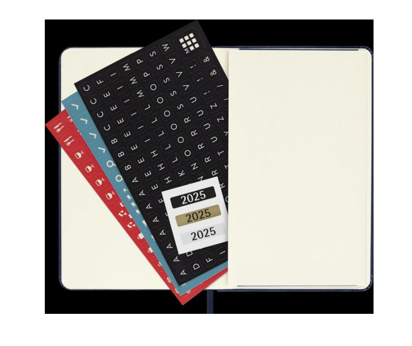 Agenda 2025 - Moleskine 12 Months Weekly Planner - Pocket Sapphire | Moleskine - 4 | YEO