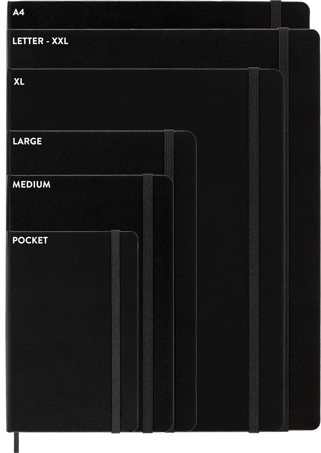 Agenda 2025 - Moleskine Classic 12 Month - Weekly Notebook Planner - Hard Cover - XL, Black | Moleskine