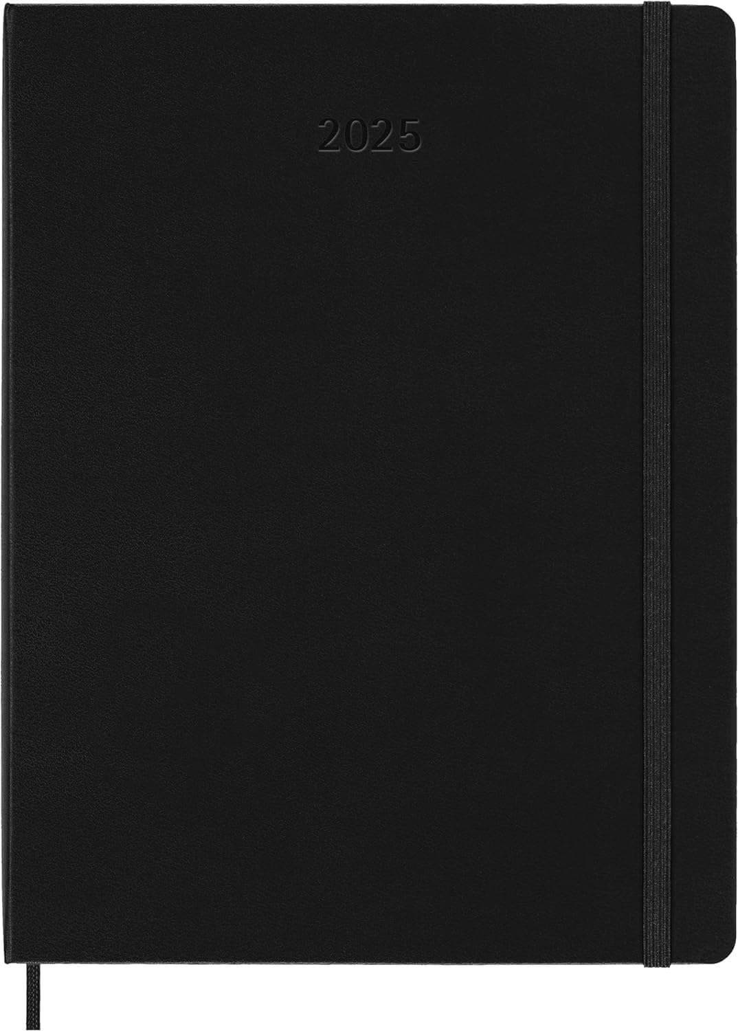 Agenda 2025 - Moleskine Classic 12 Month - Weekly Notebook Planner - Hard Cover - XL, Black | Moleskine - 1 | YEO