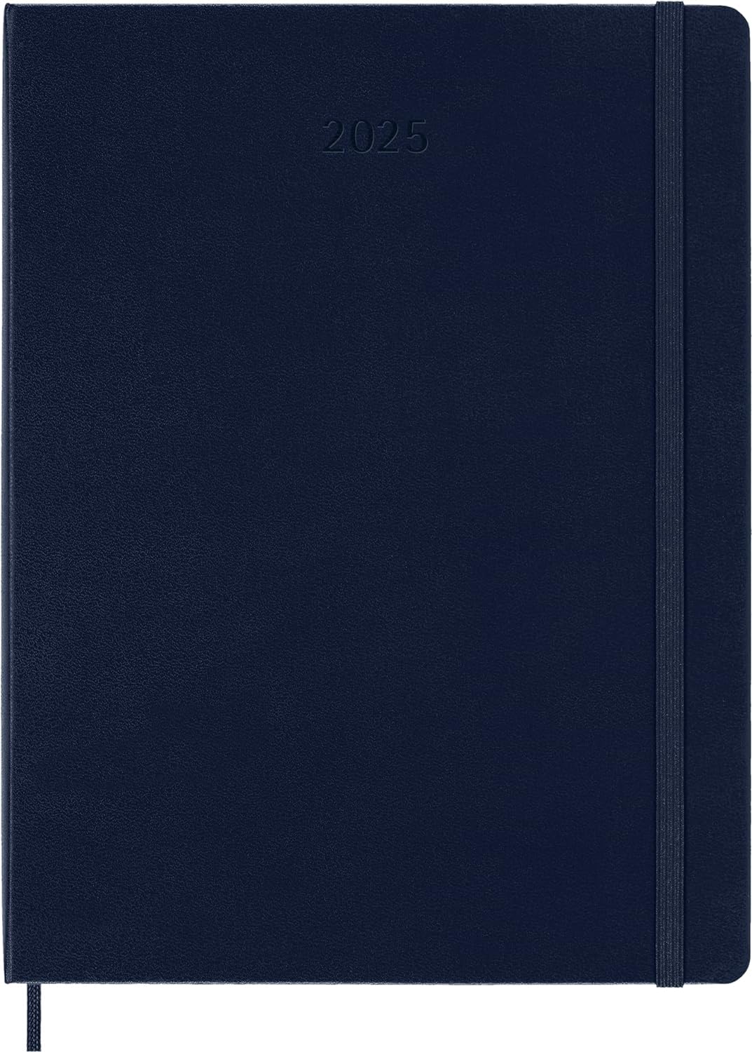 Agenda 2025 - Moleskine Classic 12 Month - Weekly Notebook Planner - Hard Cover - XL, Sapphire Blue | Moleskine - 1 | YEO