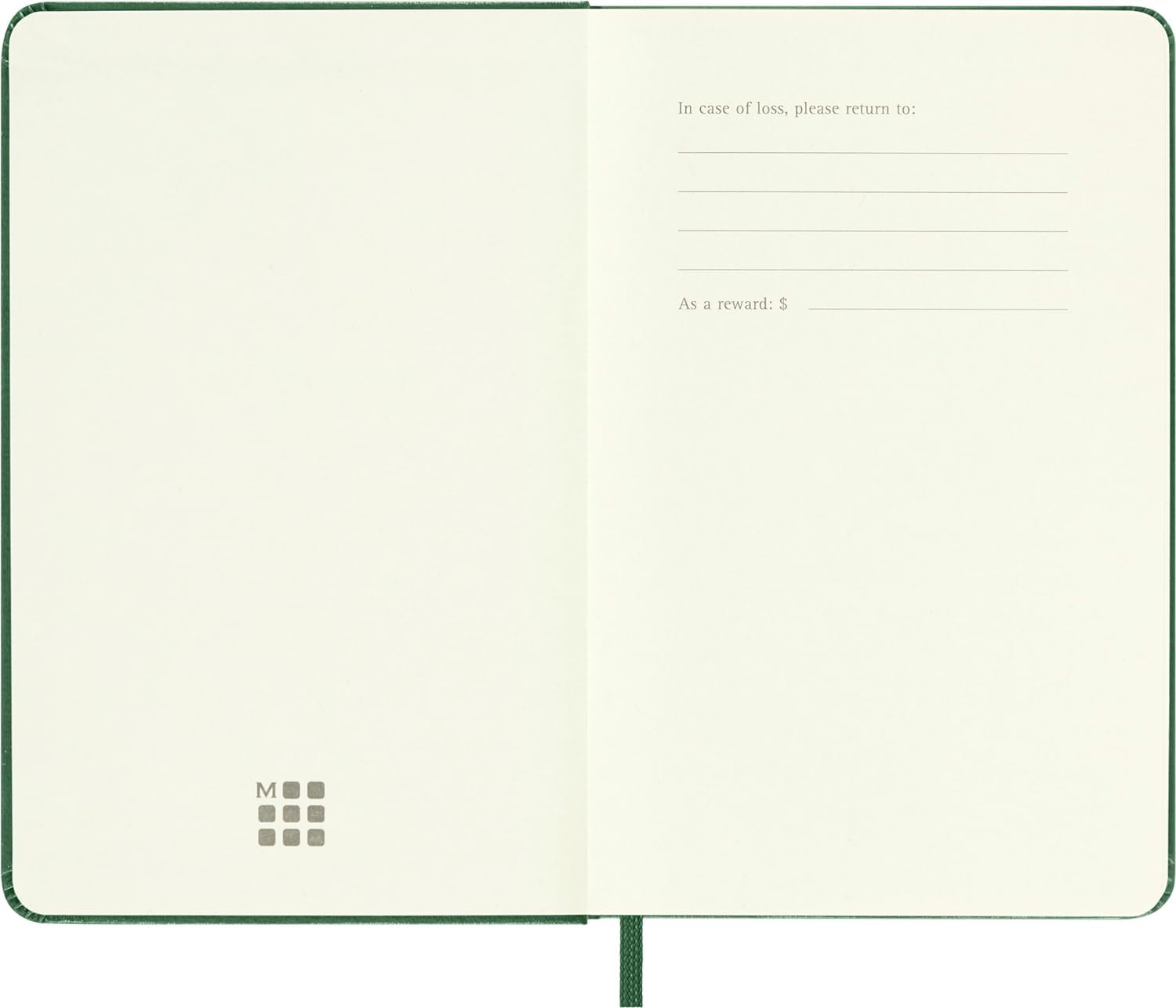 Agenda 2025 - Moleskine Classic 12 Month - Daily Planner - Hard Cover - Pocket, Green | Moleskine - 2 | YEO