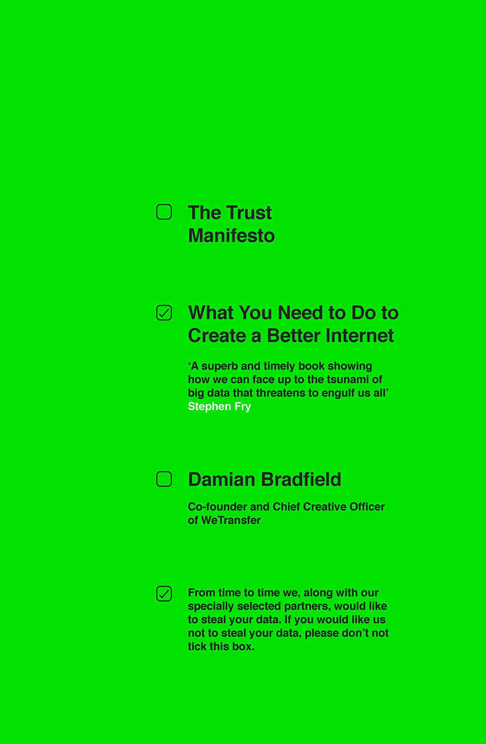 Trust Manifesto | Damian Bradfield