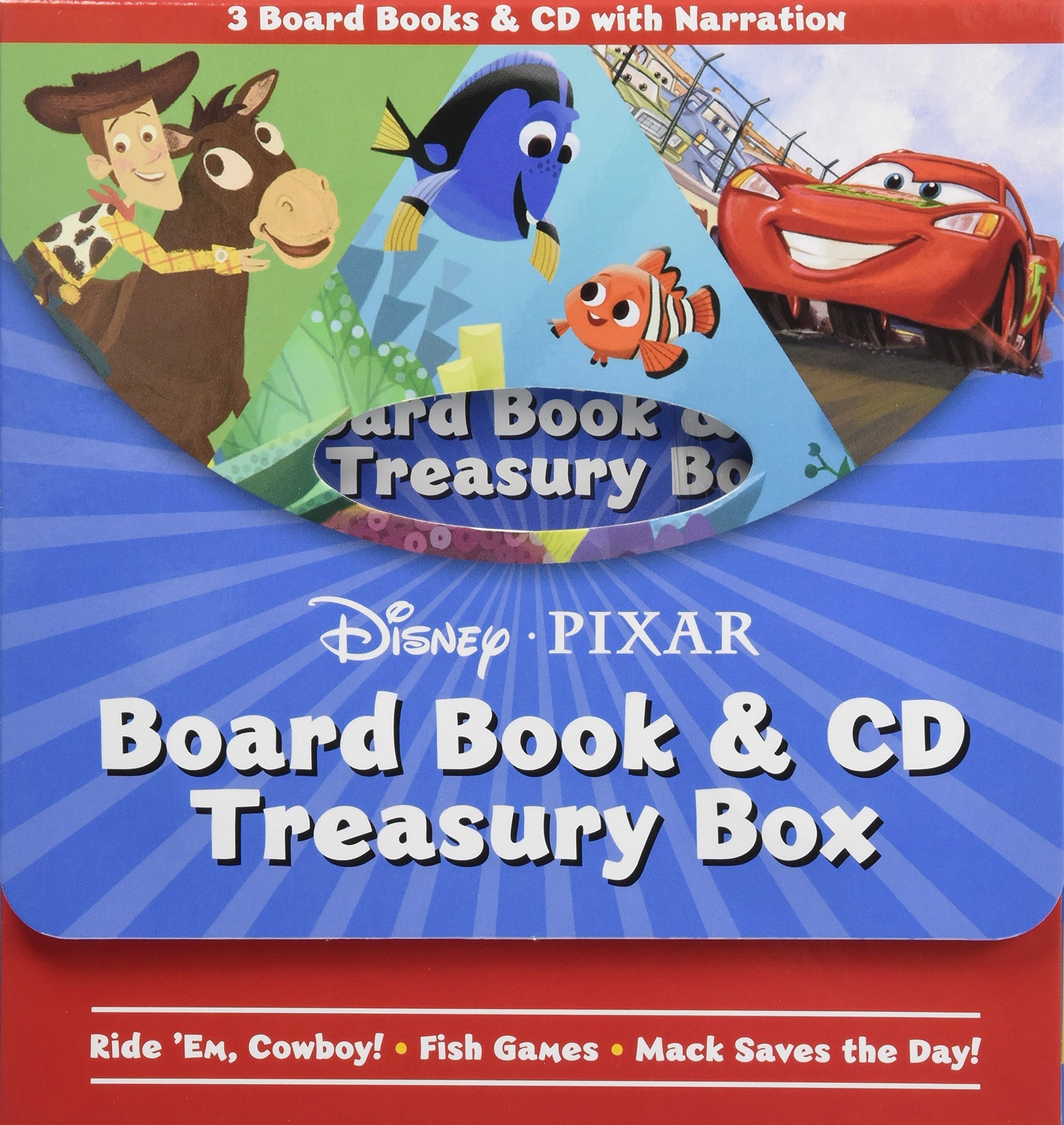 Disney Pixar Board Book & CD Treasury Box |