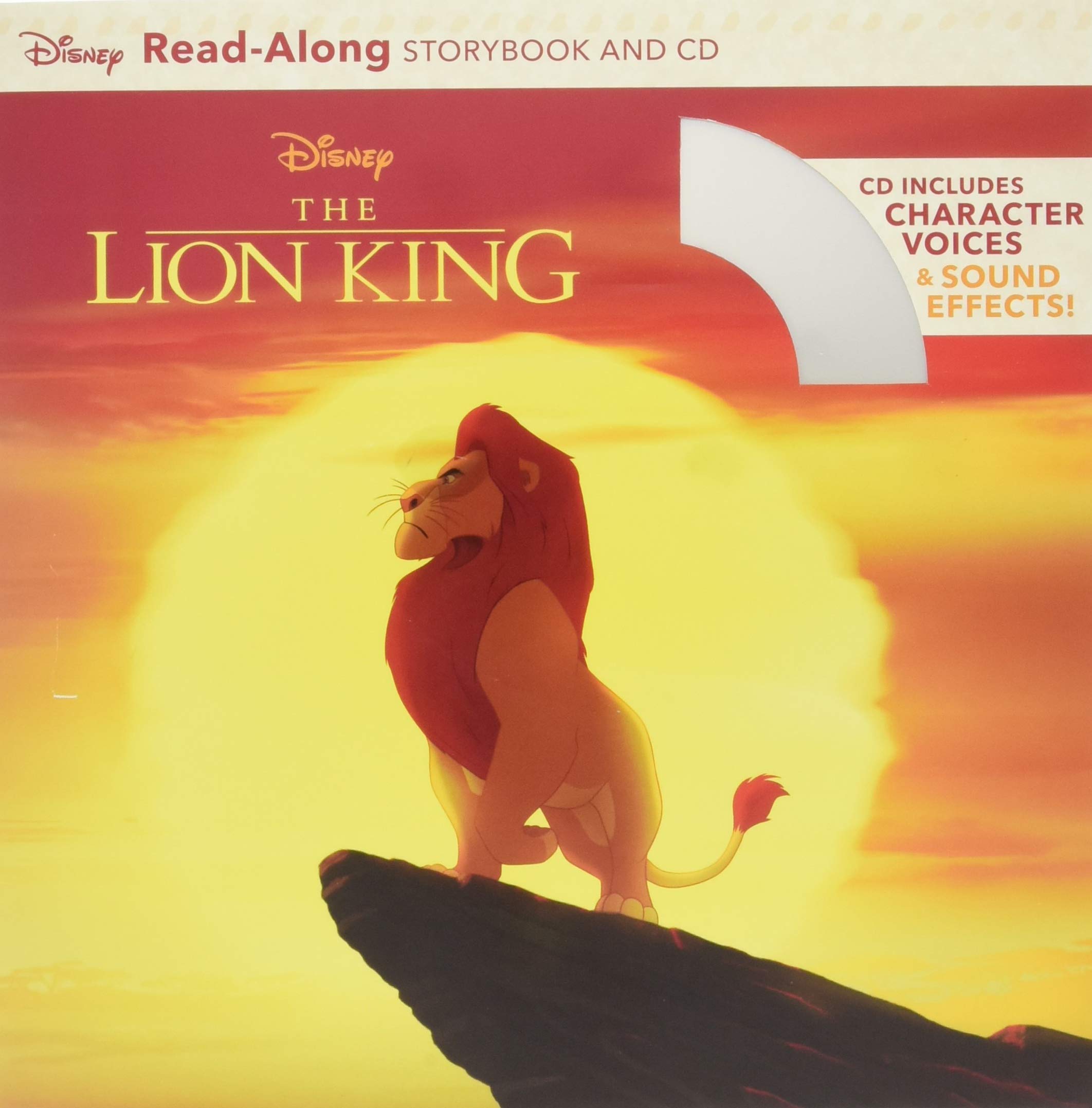 The Lion King Read-Along Storybook and CD | DISNEY BOOK GROUP