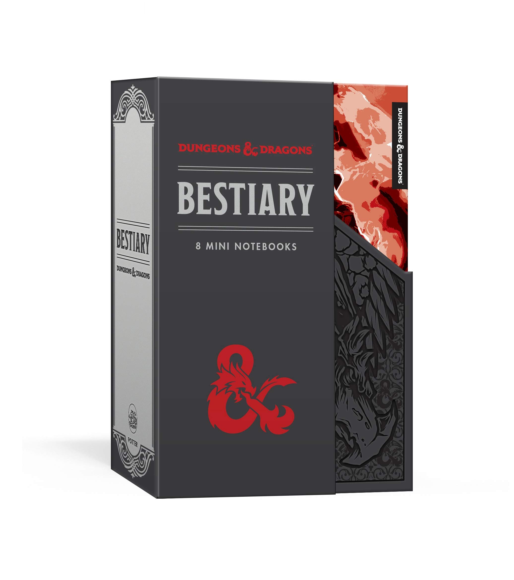 Set 8 Notebook - Dungeons and Dragons Bestiary | Crown Books