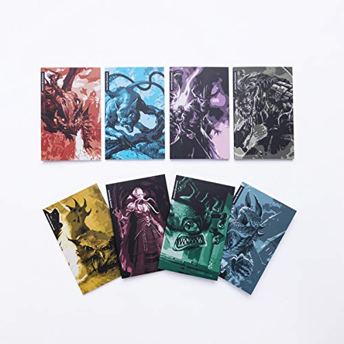 Set 8 Notebook - Dungeons and Dragons Bestiary | Crown Books - 1 | YEO