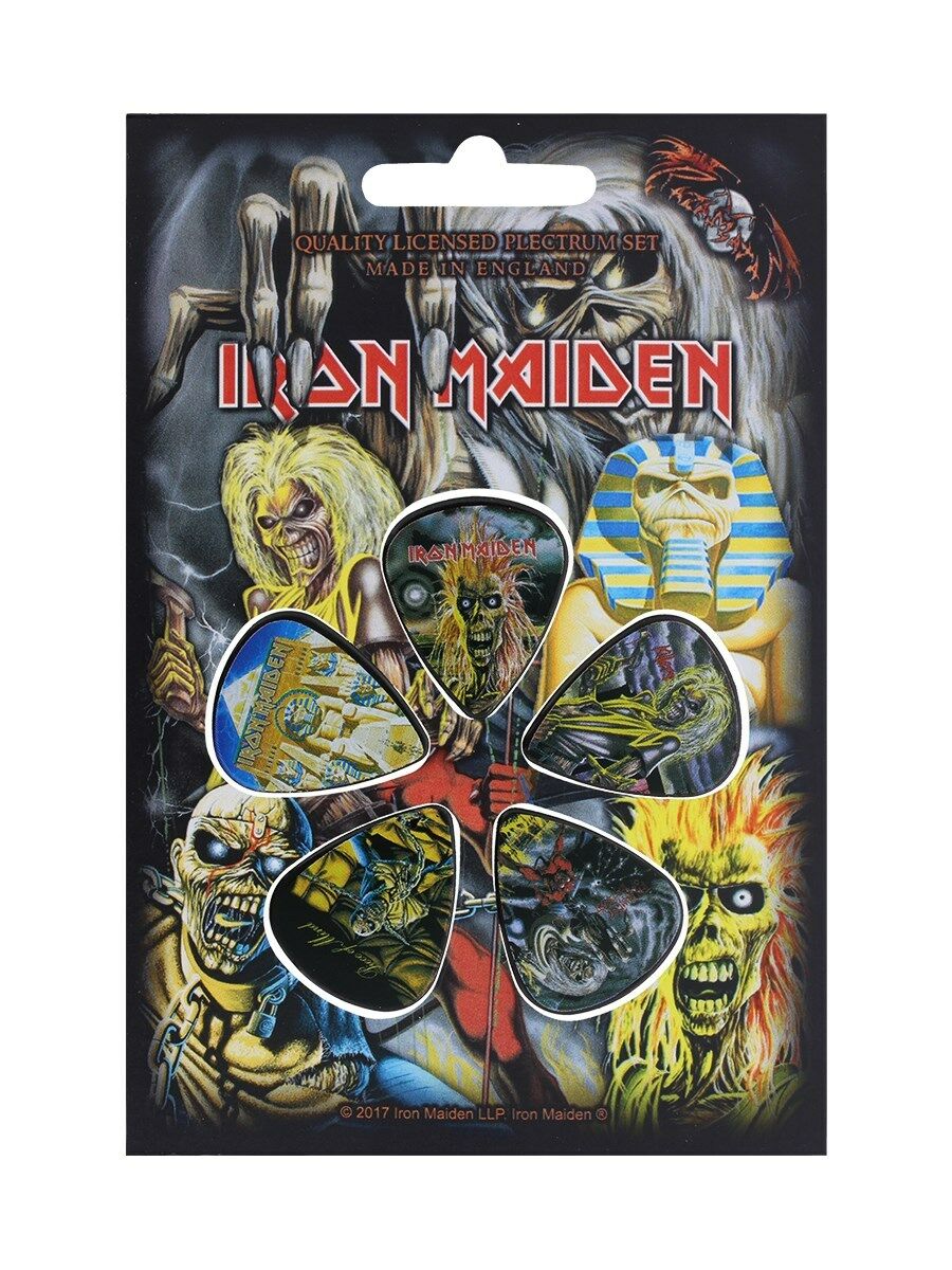 Set 5 Pene Pentru Chitara - Iron Maiden | Rock Off