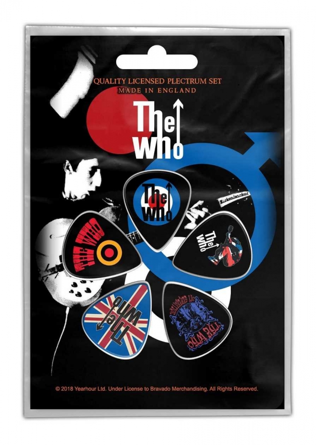  Set 5 pene pentru chitara - The Who | Rock Off 