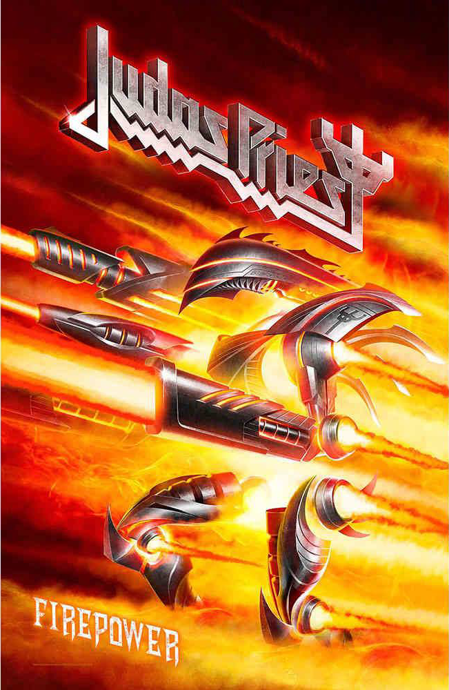 Poster textil - Firepower - Judas Priest | Rock Off