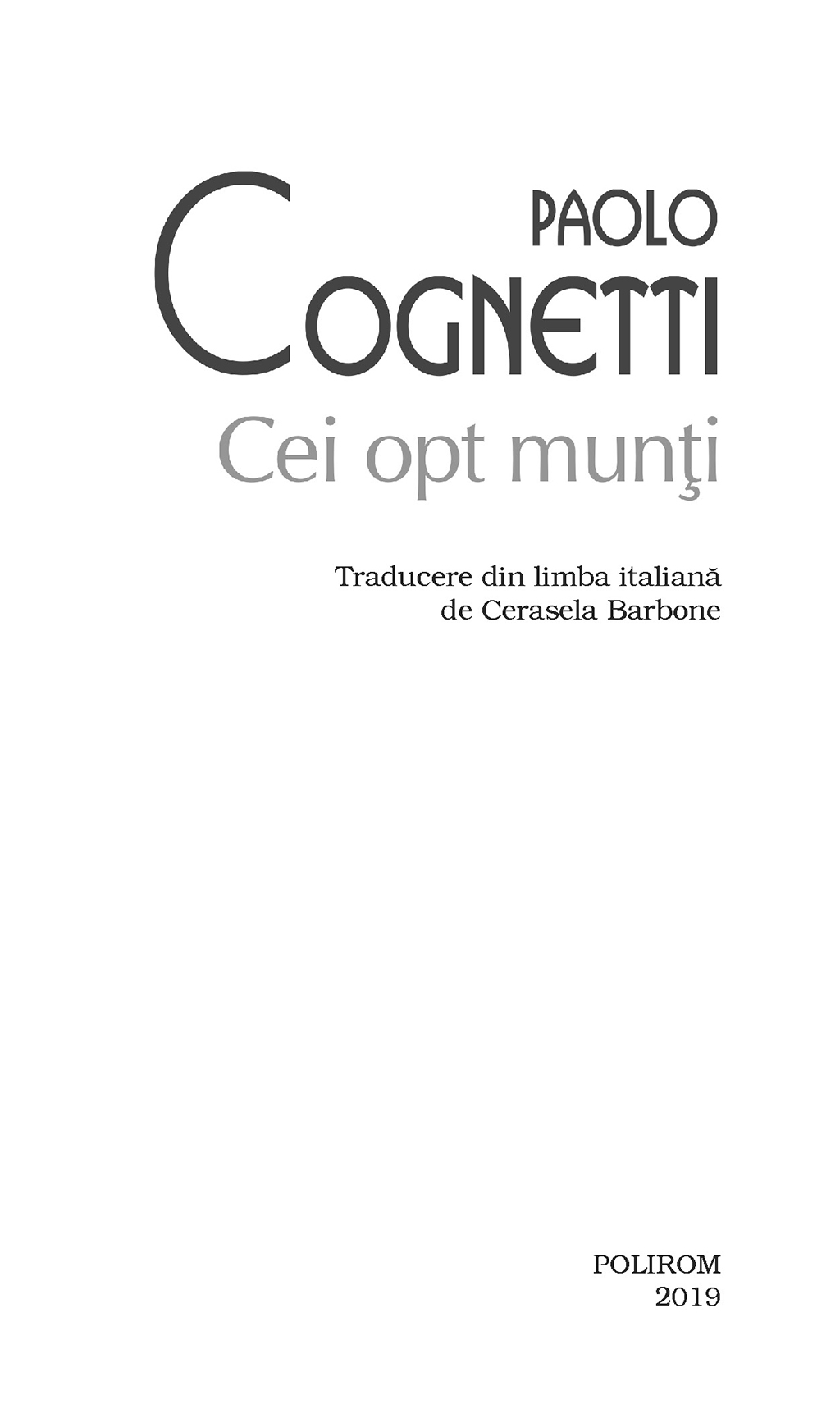 Cei opt munti | Paolo Cognetti - 4