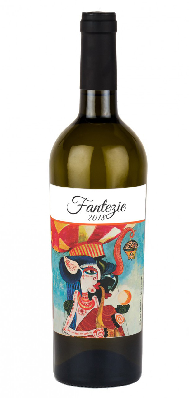 Vin alb - 7ARTS, Fantezie, Feteasca Alba, Sauvignon Blanc, Tamaioasa Romaneasca, sec, 2018 | 7Arts