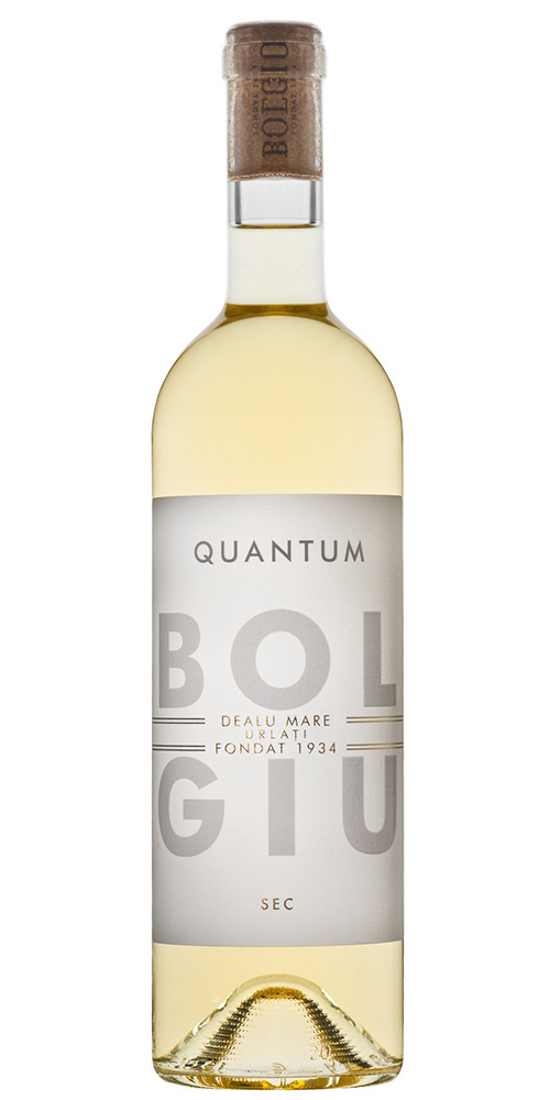Vin alb - Crama Bolgiu, Quantum, 13%, sec, 2018 | Crama Bolgiu