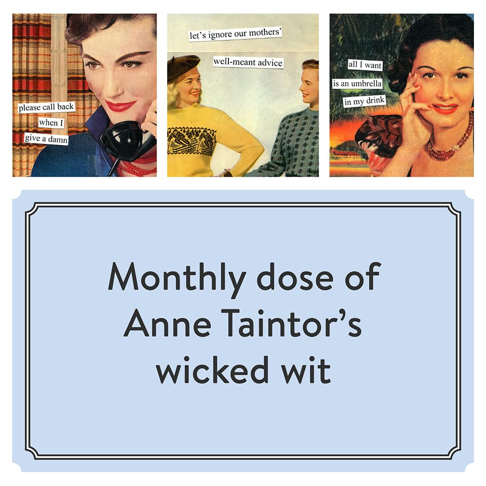 Anne Taintor 2025 Wall Calendar | Chronicle Books - 1 | YEO