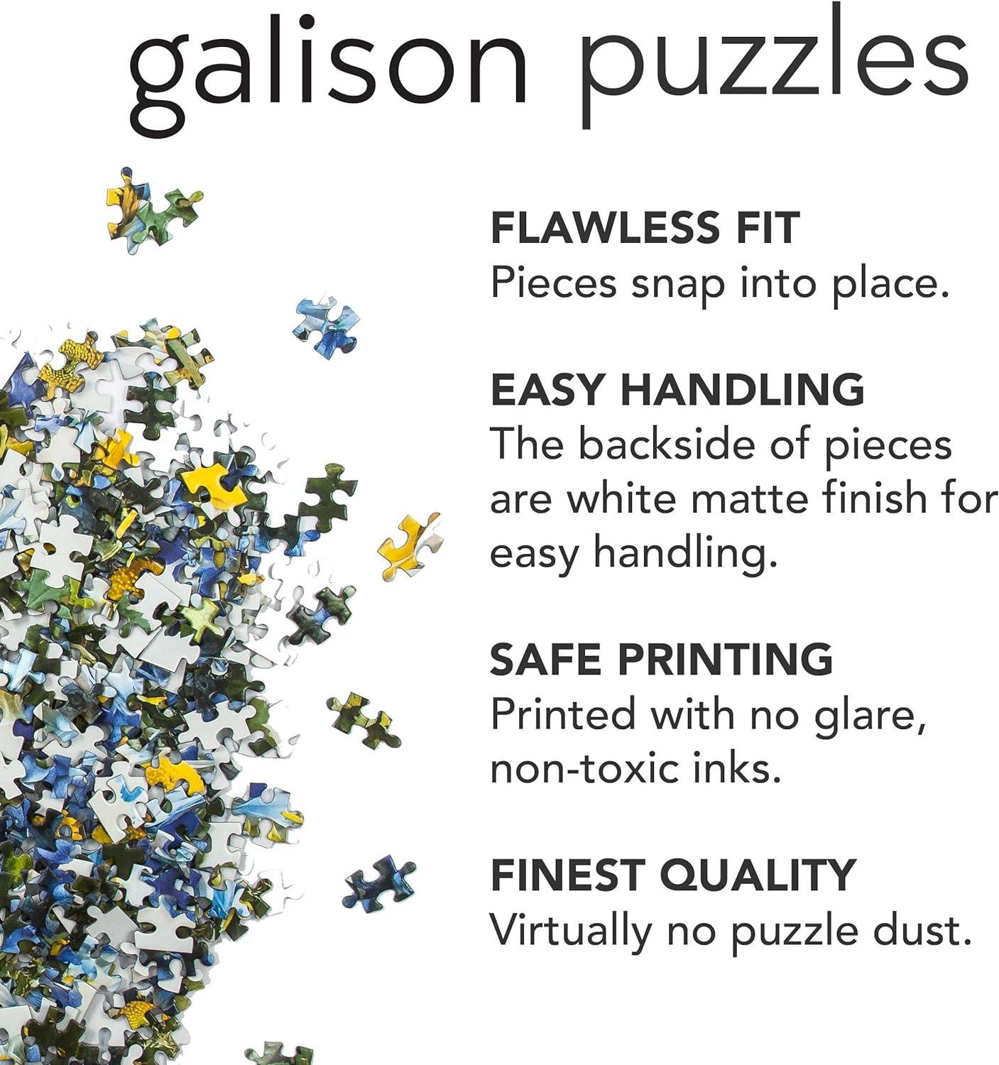 Puzzle 1000 piese - Enchanted Snowfall | Galison - 3 | YEO