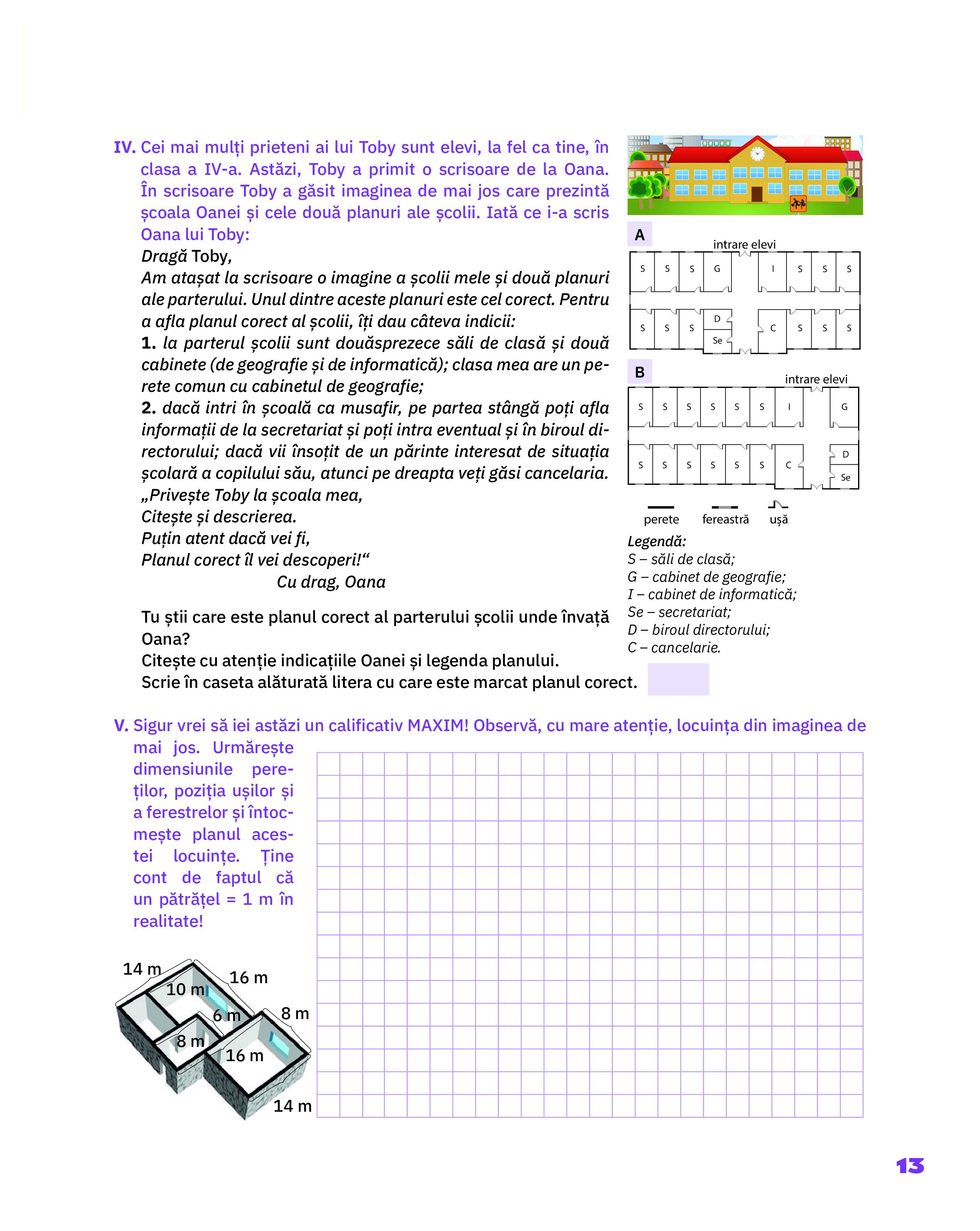 Geografie - Caietul elevului clasa a IV-a | Carmen Camelia Radulescu, Ionut Popa - 9 | YEO