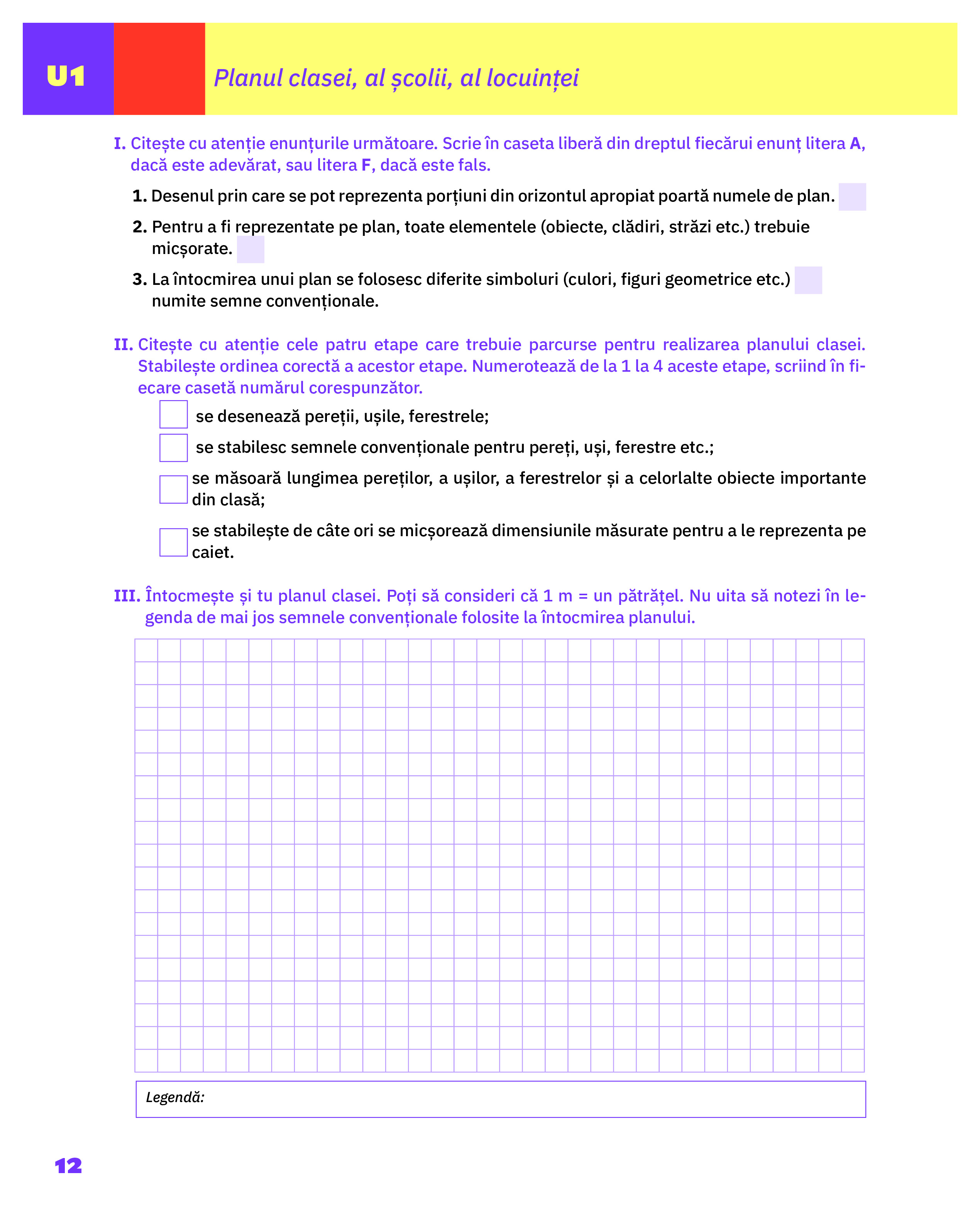 Geografie - Caietul elevului clasa a IV-a | Carmen Camelia Radulescu, Ionut Popa - 8 | YEO