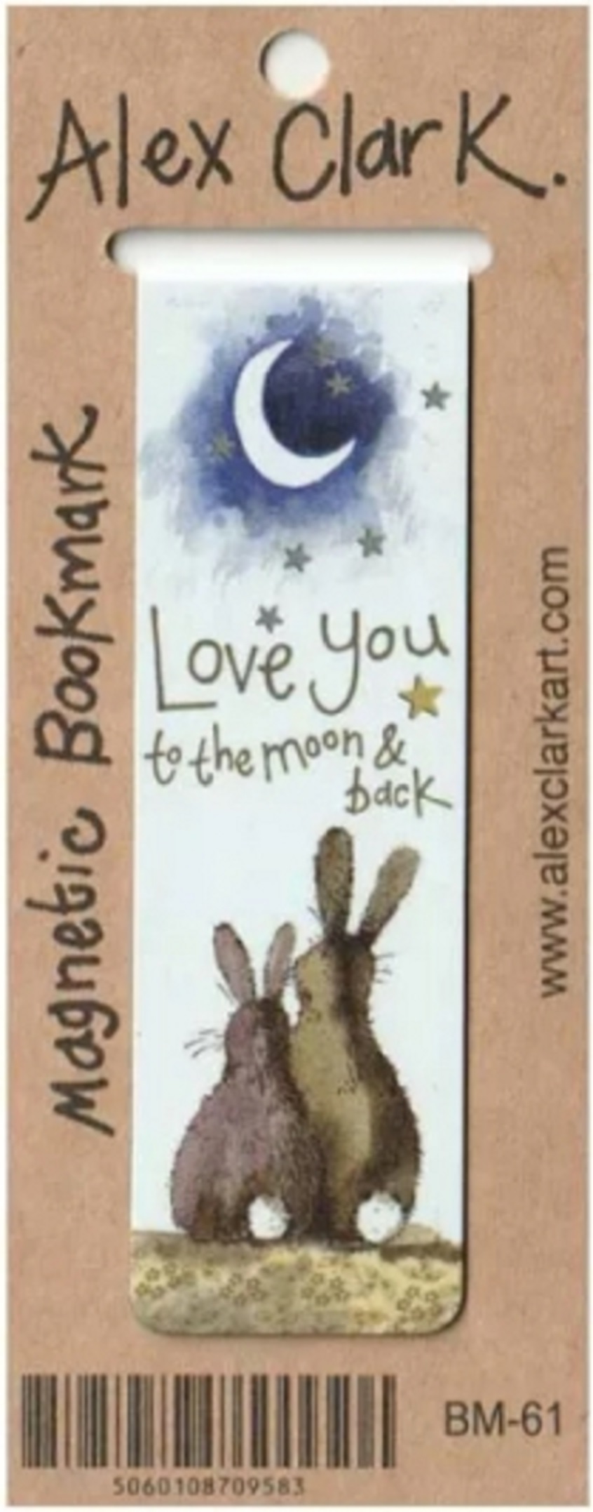 Semn de carte - To the moon & back | Alex Clark