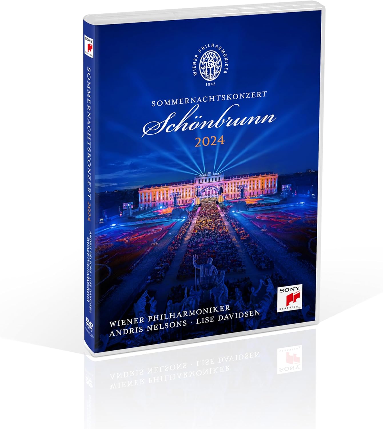 Sommernachtkonzert / Summer Night Concert 2024. Schonbrunn (DVD) | Wiener Philharmoniker, Andris Nelsons, Lise Davidsen