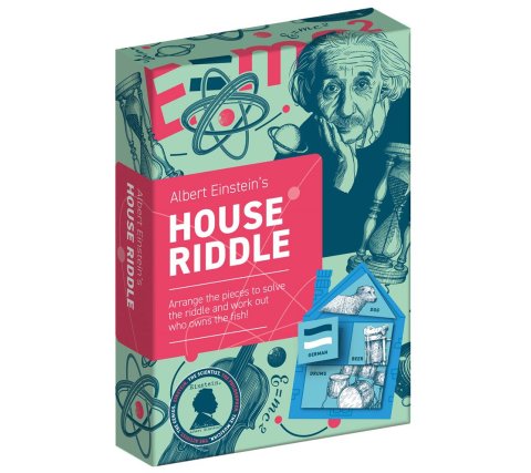 Joc puzzle - Einstein Collection - House Riddle | Professor Puzzle - 1