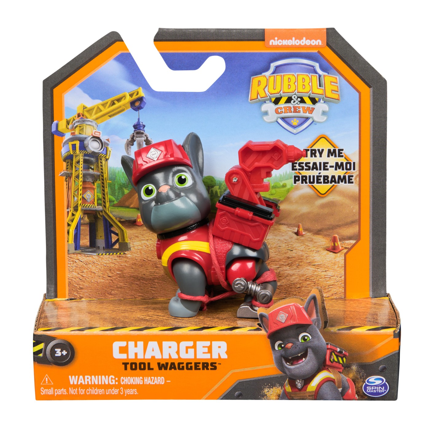 Figurina - Paw Patrol - Rubble & Crew - Charger | Spin Master - 1 | YEO