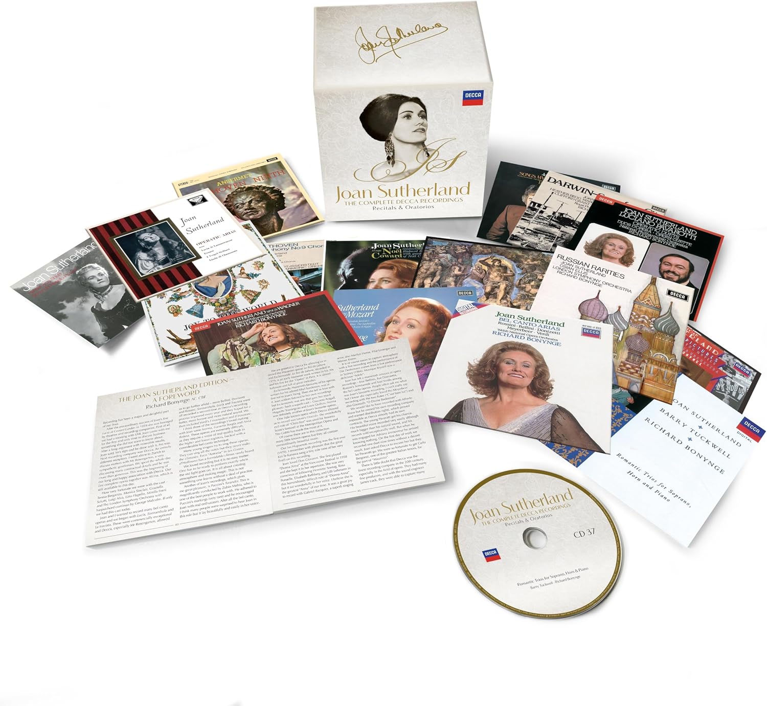 Complete Decca Recordings - Oratorios & Recitals (37CDs Box Set) | Joan Sutherland