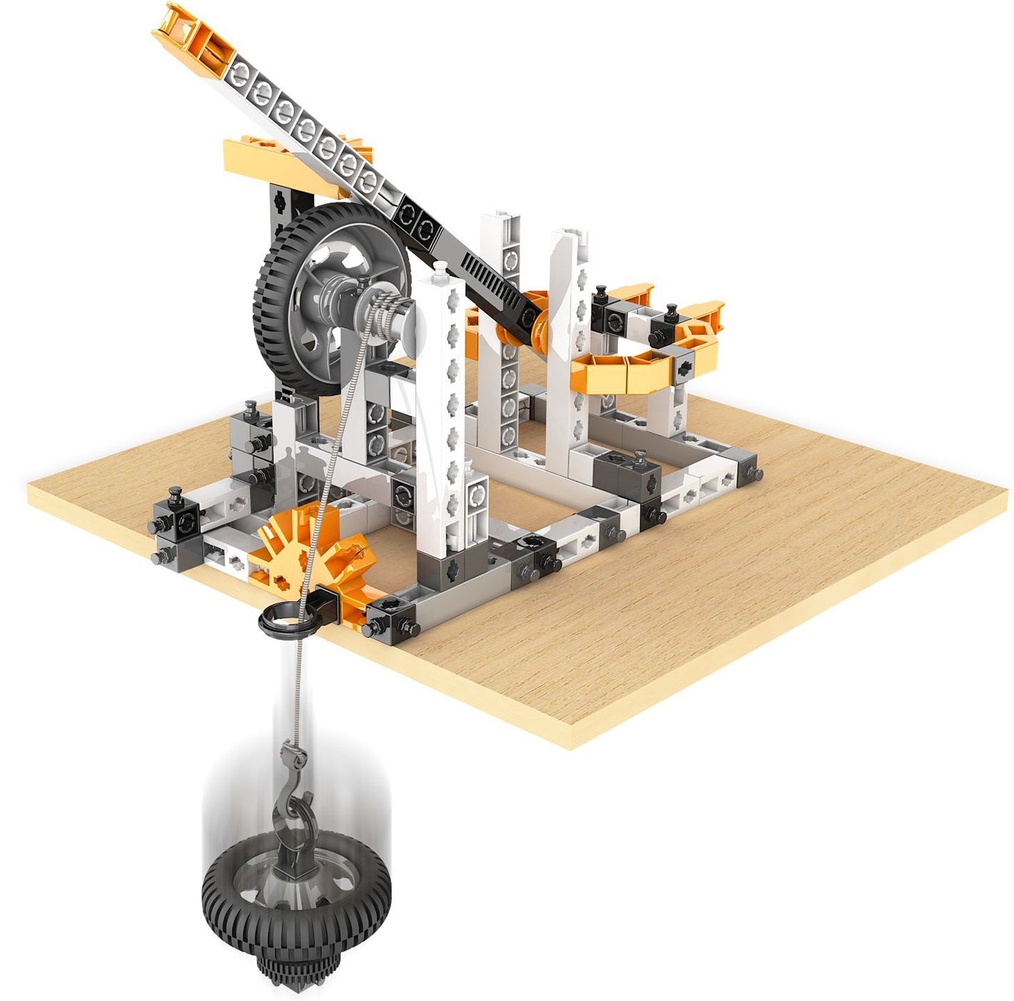 Set constructie - STEM - Descoperind legile lui Newton si planurile inclinate | Engino