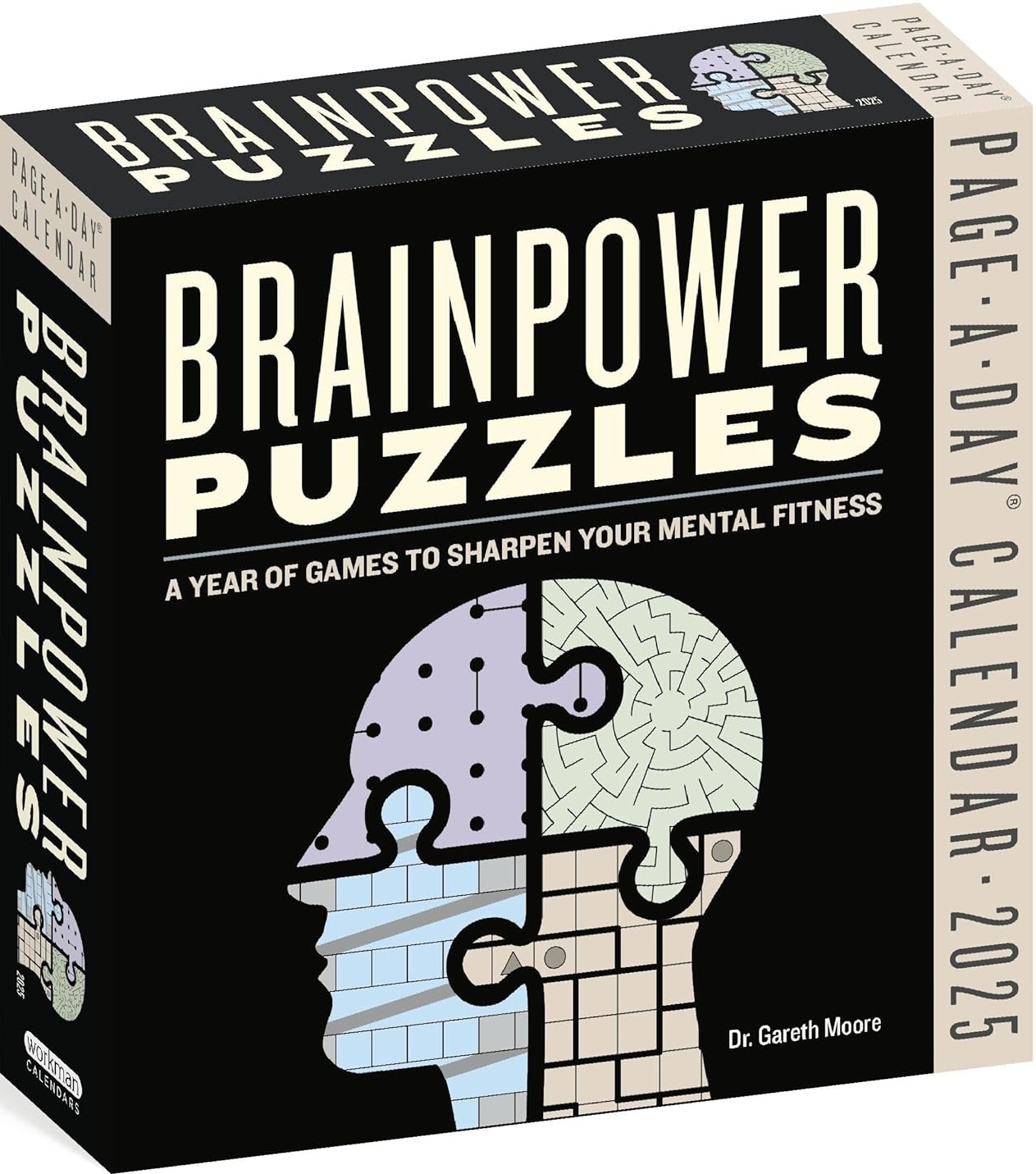 Calendar 2025 - Brainpower Puzzles Page-A-Day | Workman Publishing Company