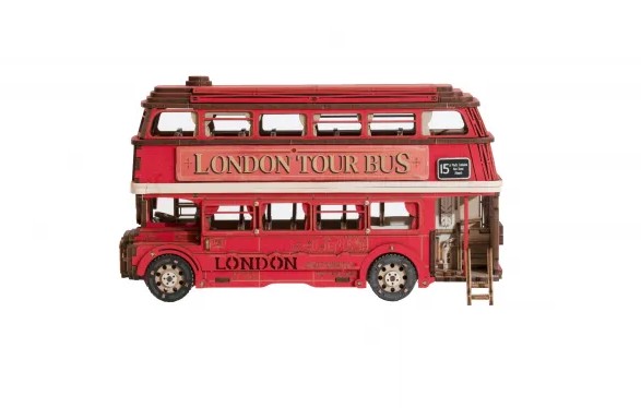 Puzzle 3D - London Double Decker Bus | Robotime - 1 | YEO