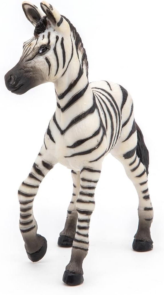 Figurina - Wild Animal Kingdom - Zebra foal | Papo - 2 | YEO