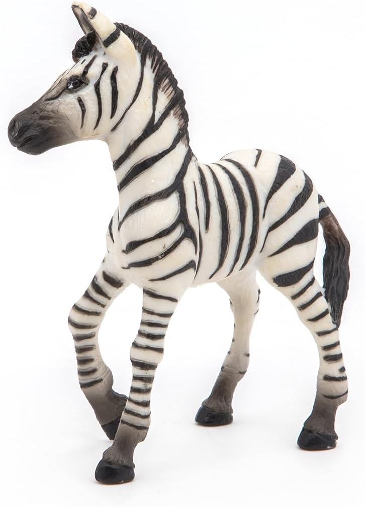 Figurina - Wild Animal Kingdom - Zebra foal | Papo - 3 | YEO