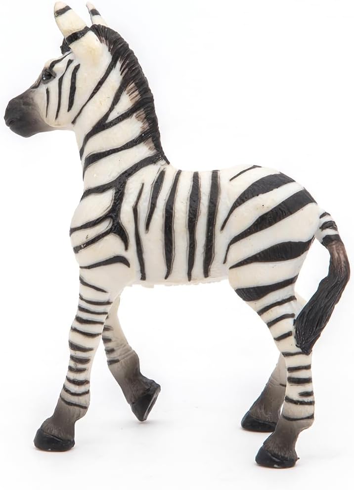 Figurina - Wild Animal Kingdom - Zebra foal | Papo - 4 | YEO