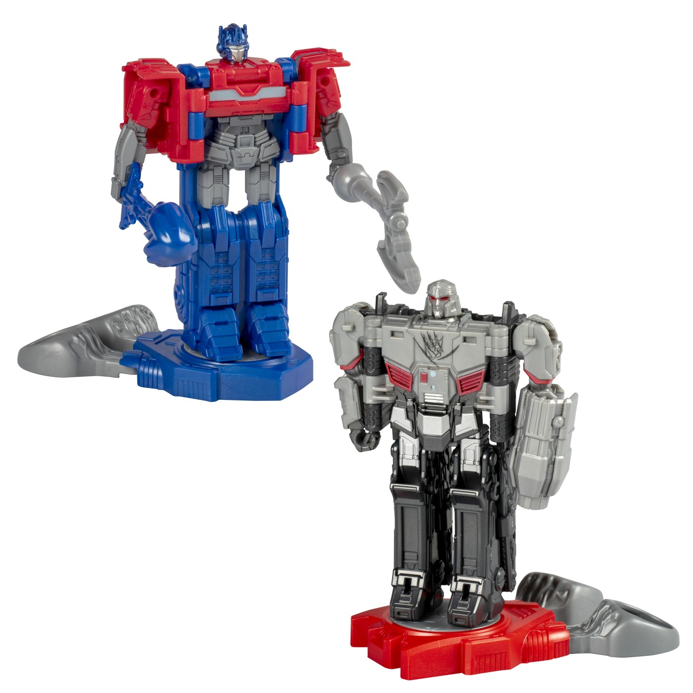 Set 2 figurine - Transformers One - Optimus Prime si Megatron | Hasbro