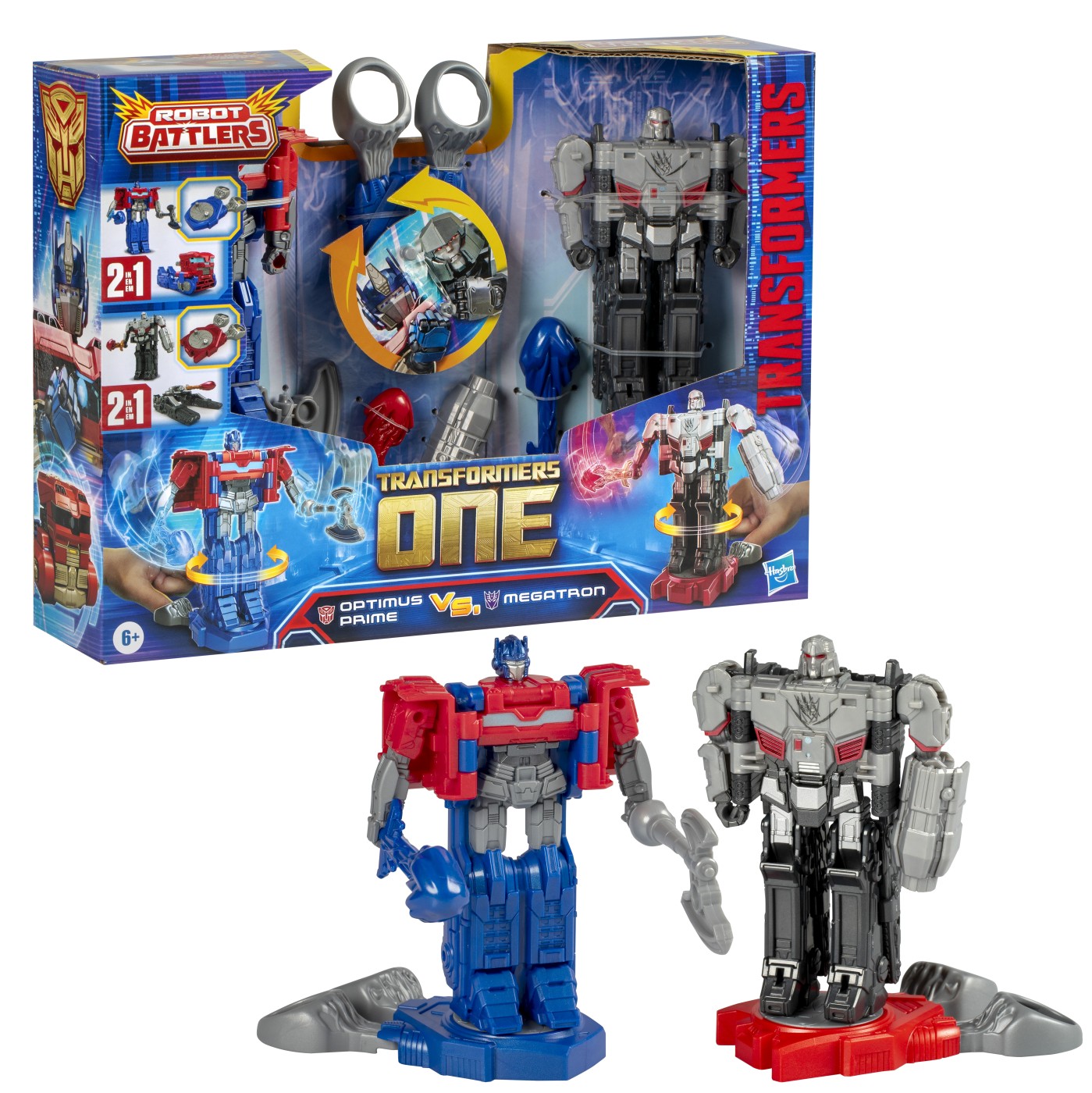 Set 2 figurine - Transformers One - Optimus Prime si Megatron | Hasbro - 6 | YEO