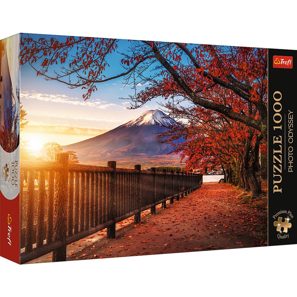 Puzzle 1000 piese - Muntele Fuji, Japonia | Trefl - 1 | YEO