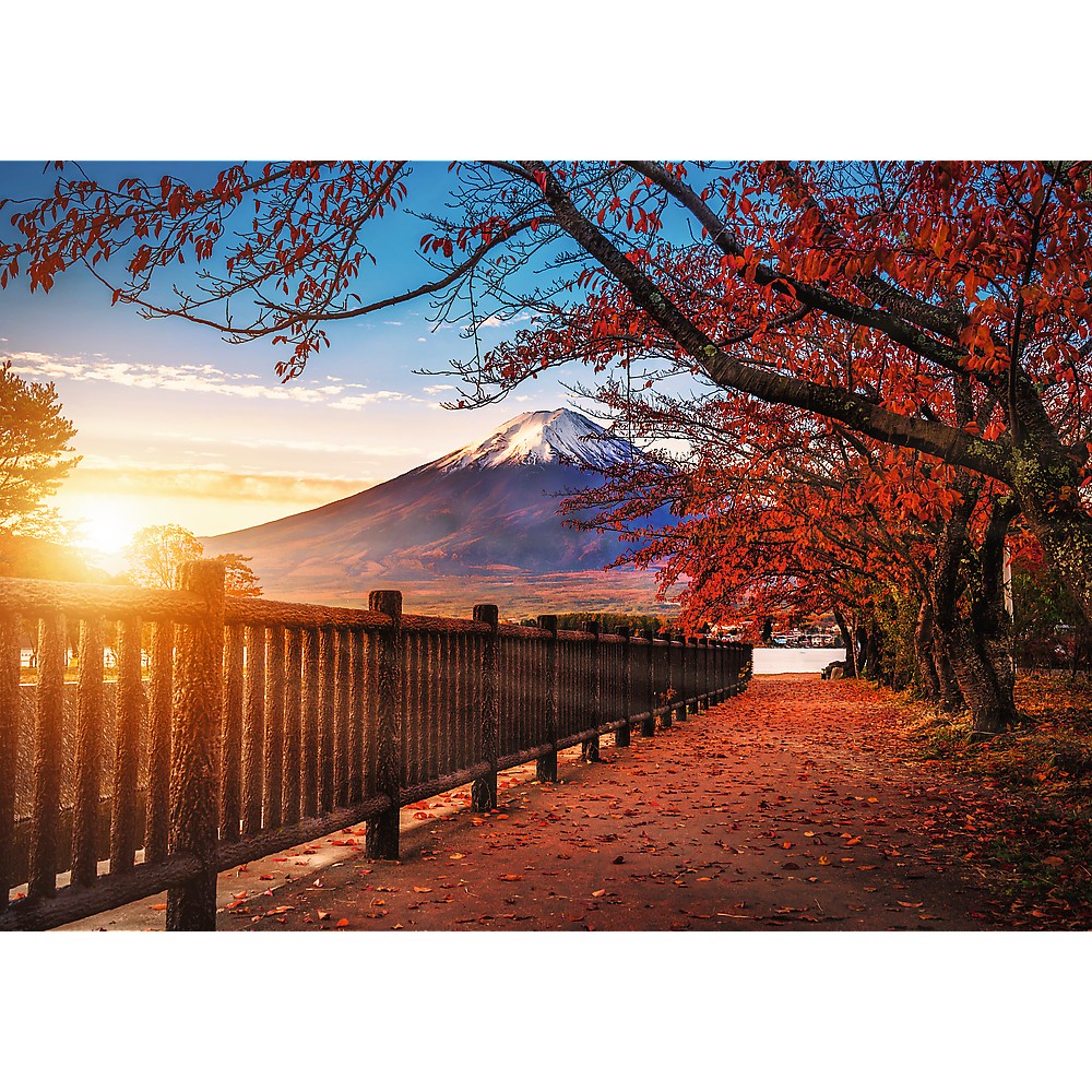 Puzzle 1000 piese - Muntele Fuji, Japonia | Trefl