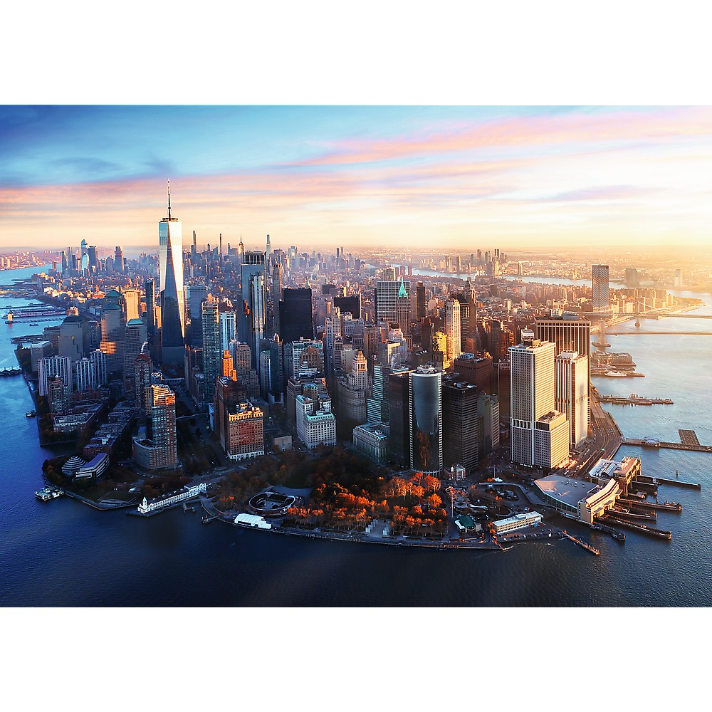 Puzzle 1000 piese - Manhattan, New York | Trefl