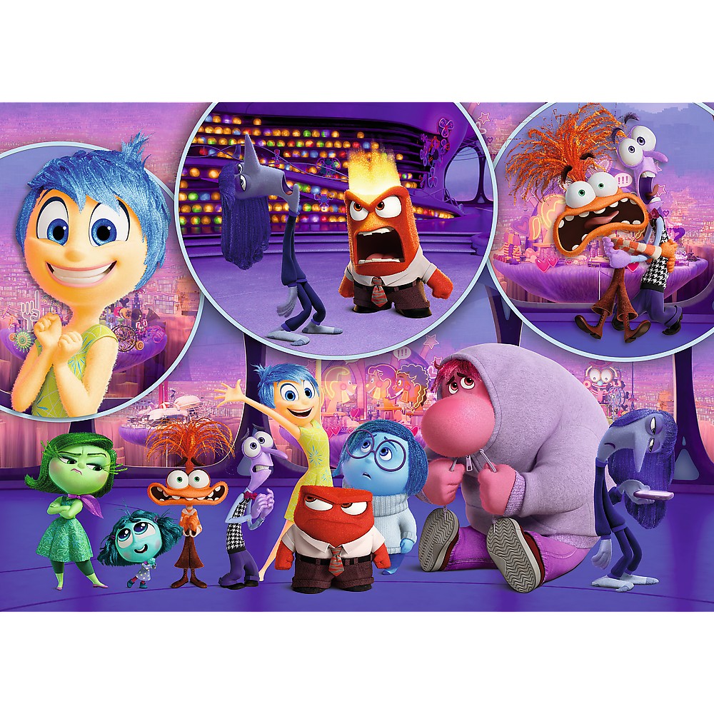 Puzzle 200 piese - Disney Inside Out 2 - Emotiile Copiilor | Trefl