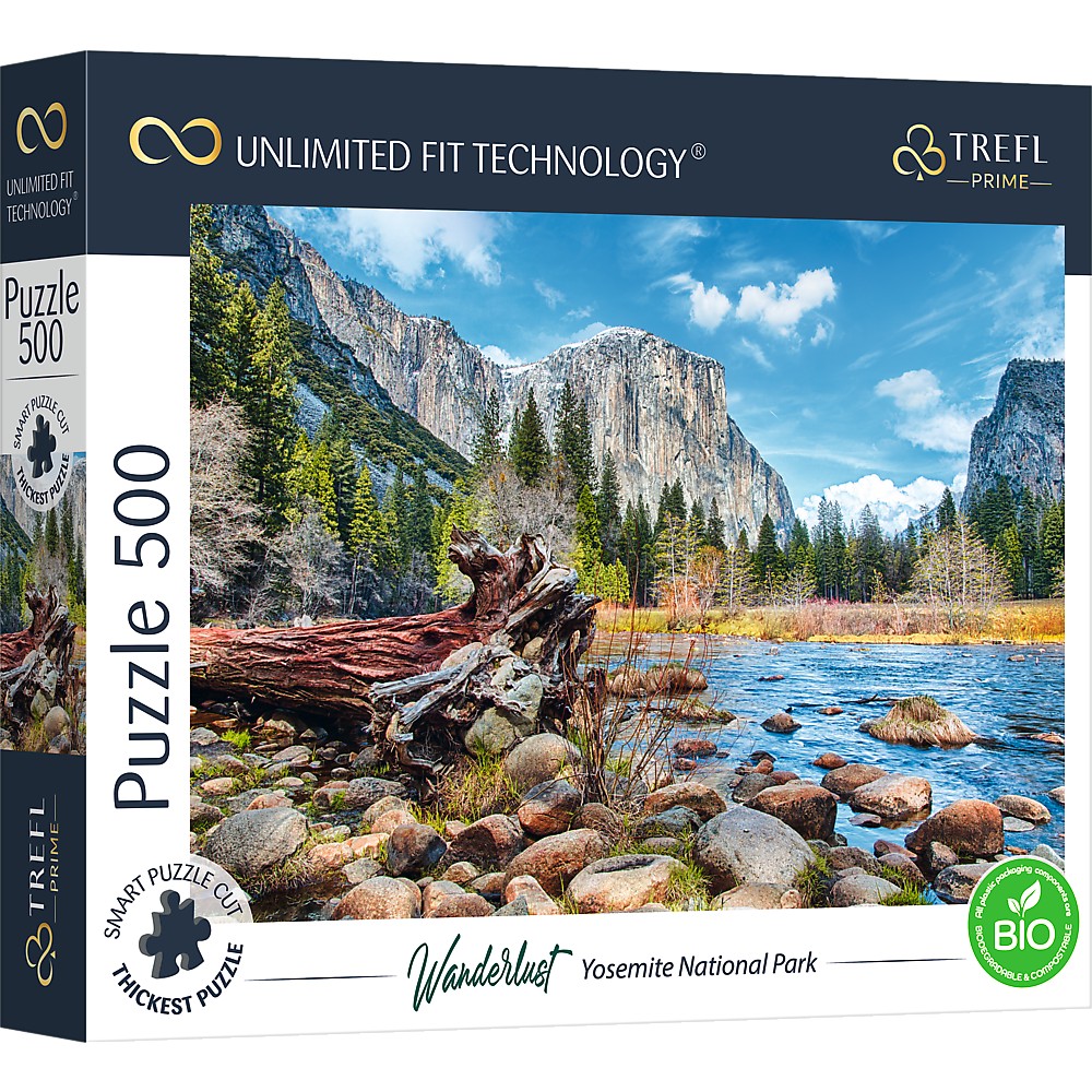 Puzzle 500 piese - Yosemite National Park | Trefl - 1 | YEO