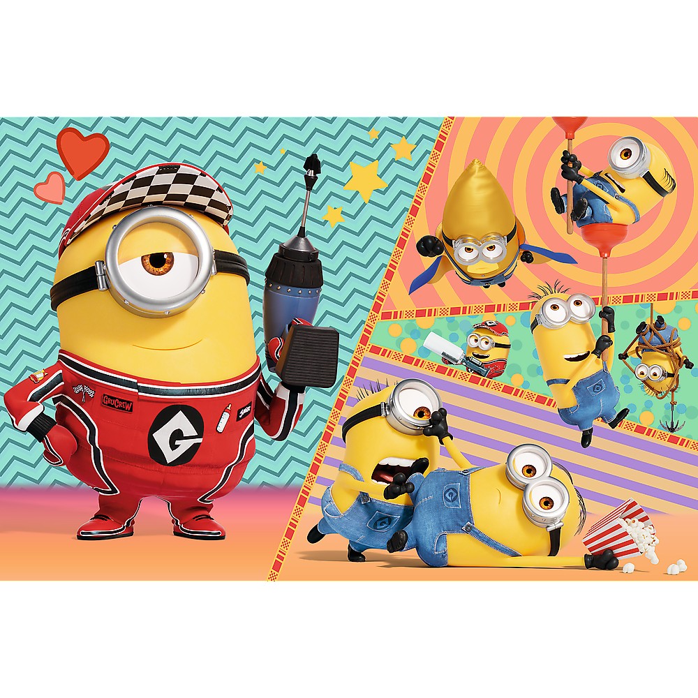 Puzzle 60 piese - Despicable Me 4 (Minionii fericiti) | Trefl