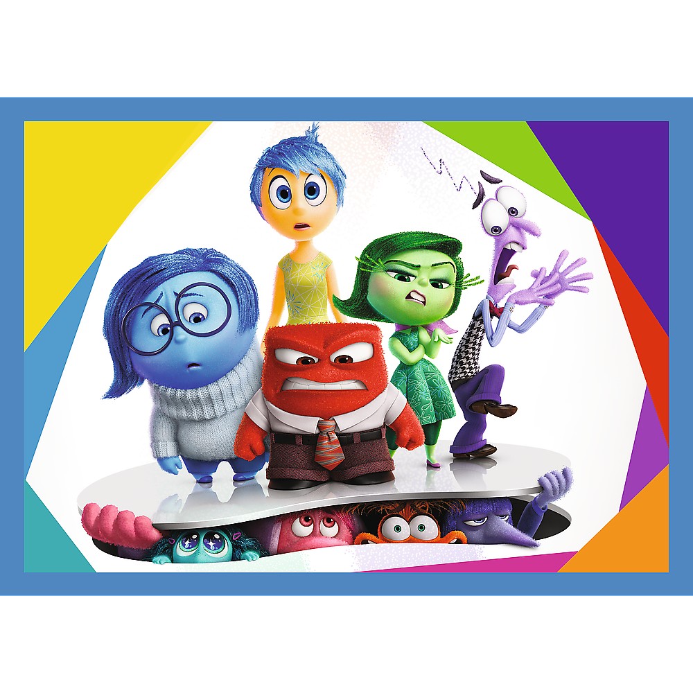 Puzzle 4-in-1 - Disney Inside Out 2: O lume plina de emotii | Trefl