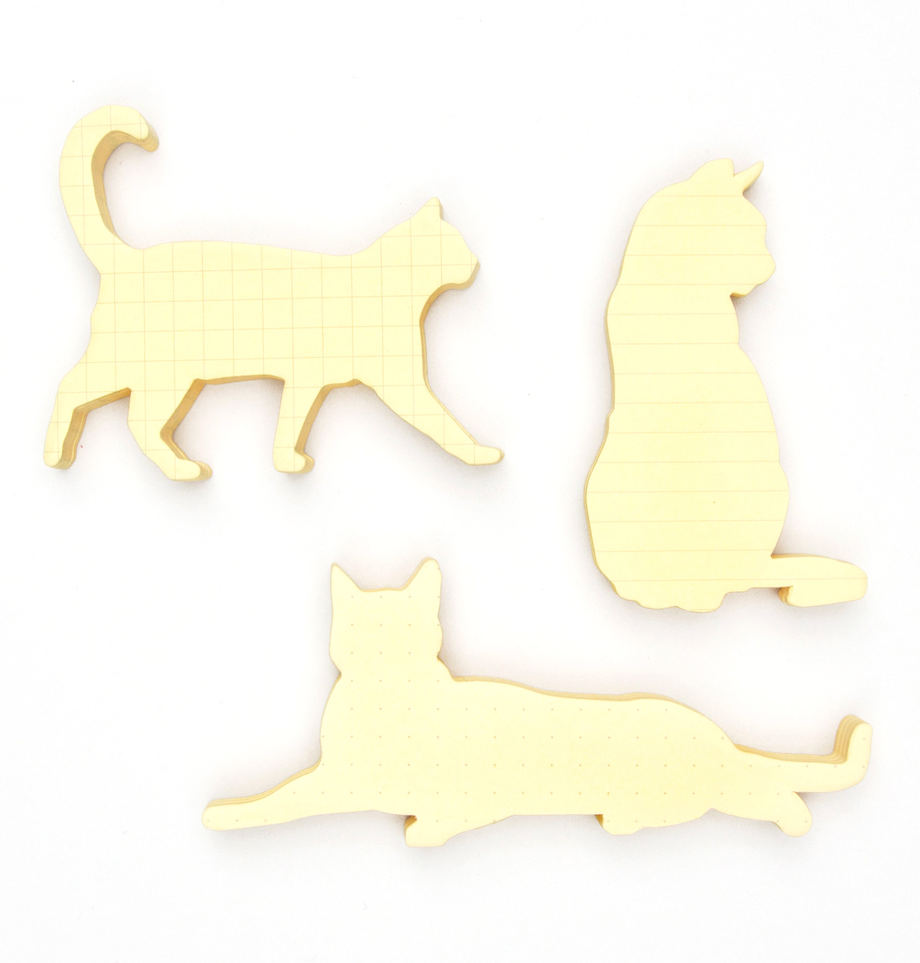 Set 3 Sticky Notes - Cat | Suck UK