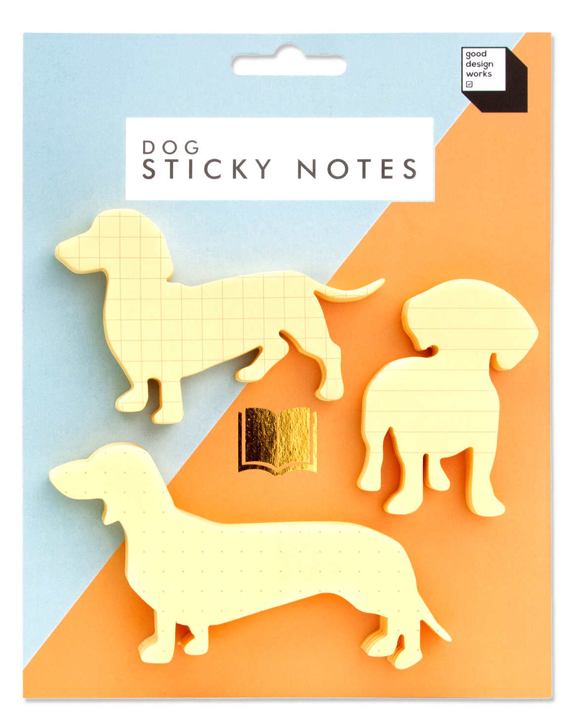 Set 3 Sticky Notes - Dog | Suck UK - 1 | YEO