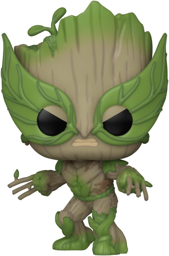 Figurina - Pop! We Are Groot: Groot (as Wolverine) | Funko