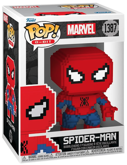 Figurina - Pop! 8-BIT - Marvel - Spider-Man | Funko - 1 | YEO