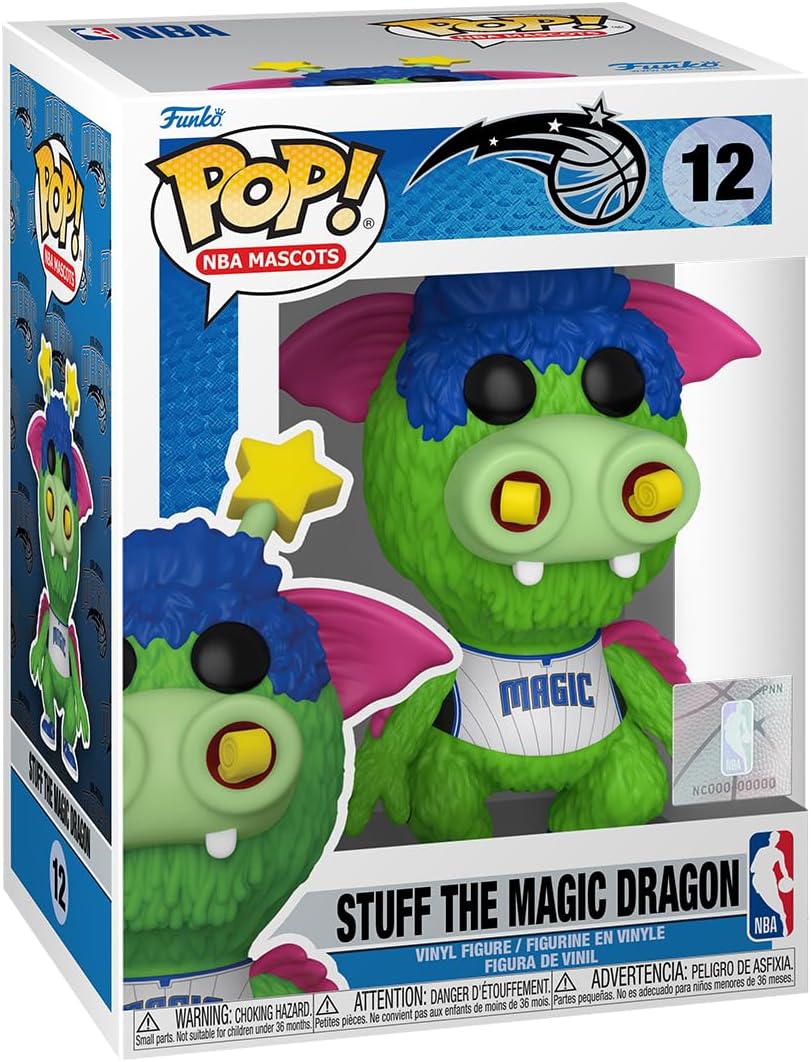 Figurina - Pop! NBA Mascots - Orlando Magic - Stuff the Magic Dragon | Funko - 1 | YEO