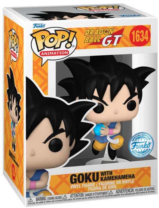 Figurina - Pop! Dragon Ball GT: Goku (with Kamehameha) | Funko - 1 | YEO