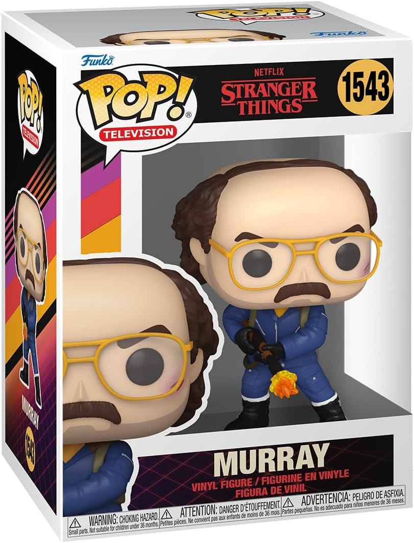 Figurina - Pop! Stranger Things - Murray (with Flamethrower) | Funko - 1 | YEO