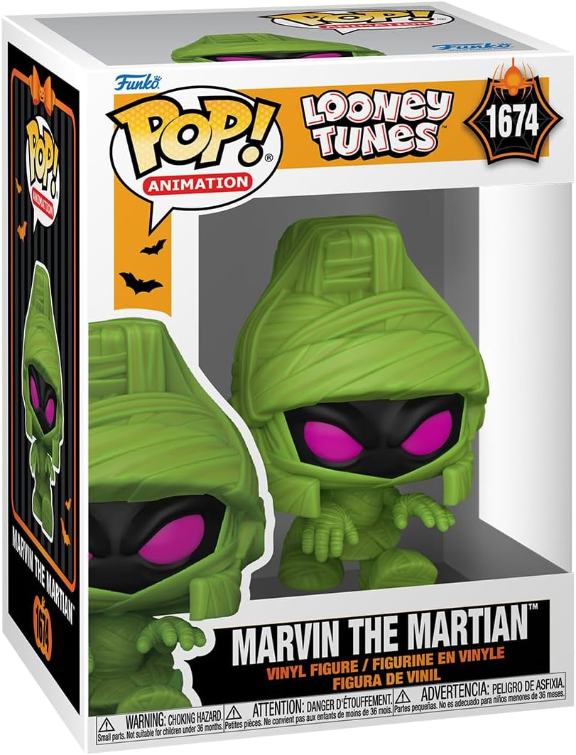 Figurina - Pop! Looney Tunes - Marvin the Martian (Mummy) | Funko - 1 | YEO